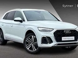 White Used 2021 Audi Q5 S-Line SUV | £27,750 (Fair price)