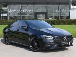 Black Used 2024 Mercedes CLA220 AMG Line Premium Plus Sedan | £32,198 (Fair price)