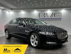 Black Used 2017 Jaguar XF Portfolio Sedan | £8,994 (Fair price)