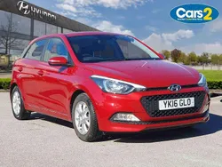 Red Used 2016 Hyundai i20 SE Hatchback | £7,245 (Fair price)