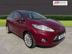 Red Used 2012 Ford Fiesta Titanium Hatchback | £5,765 (A bit pricey)