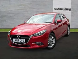 Soul red Used 2017 Mazda 3 Hatchback | £9,750 (Fair price)