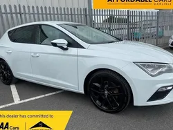 White Used 2018 Seat Leon FR Hatchback | £9,950 (Fair price)