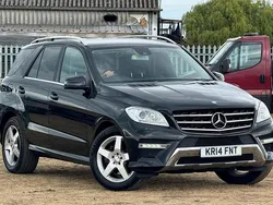 Black Used 2014 Mercedes ML350 AMG SUV | £13,500 (Fair price)