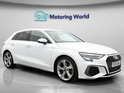 White Used 2020 Audi A3 Sportback S-Line Hatchback | £20,000 (Fair price)