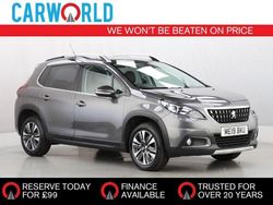 Grey Used 2019 Peugeot 2008 Allure Premium SUV | £8,700 (Good price)