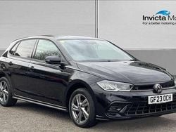 Black Used 2023 VW Polo R-line Hatchback | £15,600 (Fair price)