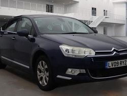 Blue Used 2009 Citroën C5 Exclusive Sedan | £2,995 (Fair price)