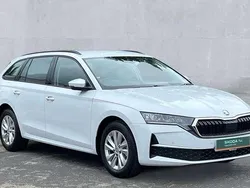 Moon white metallic New 2024 Skoda Octavia SE Technology Estate | £24,450 (Super price)