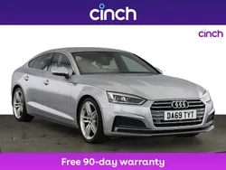 Silver Used 2019 Audi A5 S-Line Coupe | £18,679 (Good price)