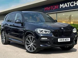 Black Used 2019 BMW X3 M Sport SUV | £19,990 (Fair price)