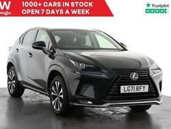Black Used 2021 Lexus NX300h SUV | £27,299 (Fair price)