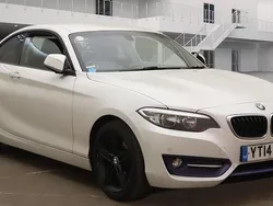 White Used 2014 BMW 220 Sport Line Coupe | £3,690
