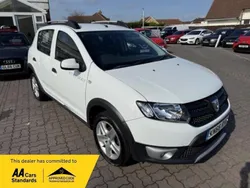 White Used 2016 Dacia Sandero Ambiance Hatchback | £7,950 (A bit pricey)
