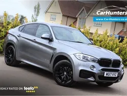 Grey Used 2017 BMW X6 M Sport SUV | £26,995 (Fair price)