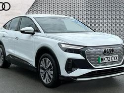 White Used 2022 Audi Q4 e-tron Sport SUV | £21,962 (Fair price)