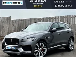 Grey Used 2018 Jaguar F-Pace S SUV | £20,999 (Fair price)