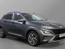 Grey Used 2021 Hyundai Kona Premium SUV | £15,770 (Fair price)
