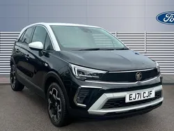 Black Used 2021 Vauxhall Crossland Elite SUV | £13,153 (Fair price)