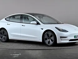 White Used 2021 Tesla Model 3 Long Range AWD Sedan | £27,498