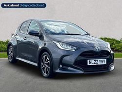 Grey Used 2022 Toyota Yaris Hybrid Design Hatchback | £15,150 (Good price)