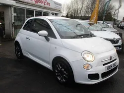 White Used 2015 Fiat 500 S Hatchback | £4,995 (Good price)
