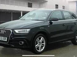 Black Used 2012 Audi Q3 S-Line SUV | £6,490 (A bit pricey)