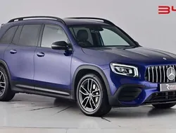 Brilliant blue Used 2020 Mercedes GLB35 Premium SUV | £31,590