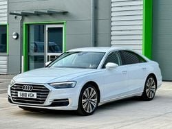 White Used 2018 Audi A8 Advanced Sedan | £19,595 (Fair price)