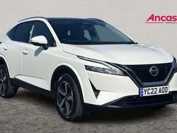 Arctic white Used 2022 Nissan Qashqai N-Connecta SUV | £19,975 (A bit pricey)