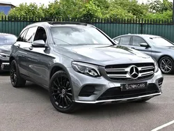 Grey Used 2017 Mercedes GLC220 AMG Line Premium Estate | £21,995 (Fair price)