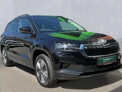 Black magic pearlescent Used 2023 Skoda Karoq SE Drive SUV | £17,950 (Fair price)