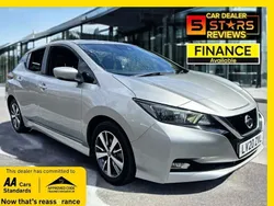 Silver Used 2020 Nissan Leaf Acenta Hatchback | £7,695 (Fair price)