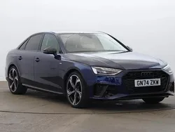Blue Used 2024 Audi A4 Black Edition Sedan | £27,780 (A bit pricey)