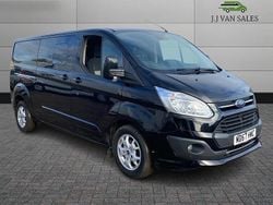 Black Used 2018 Ford Transit Custom Limited Van | £13,995 (Good price)