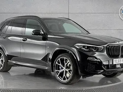 Black sapphire metallic paint Used 2020 BMW X5 M Sport SUV | £36,450 (A bit pricey)