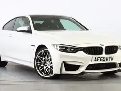 Mineral white Used 2019 BMW M4 Competition Edition Coupe | £33,500 (Fair price)