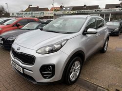Silver Used 2016 Kia Sportage 2 SUV | £9,495 (A bit pricey)