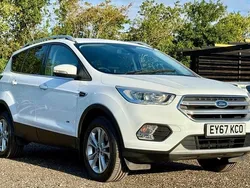 White Used 2017 Ford Kuga Titanium SUV | £10,495 (Fair price)