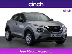 Silver Used 2023 Nissan Juke Visia SUV | £12,399 (Good price)