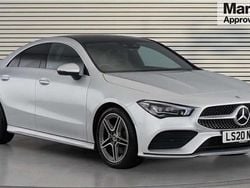 Silver Used 2020 Mercedes CLA200 AMG Line Premium Plus Coupe | £20,870 (Fair price)
