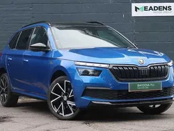 Race blue metallic Used 2021 Skoda Kamiq Monte Carlo SUV | £17,695 (Fair price)