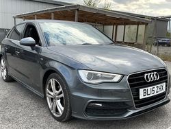 Grey Used 2015 Audi A3 Sportback S-Line Hatchback | £10,795 (Fair price)
