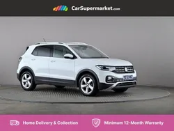 White Used 2022 VW T-Cross SEL SUV | £13,697 (Fair price)
