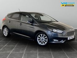 Grey Used 2017 Ford Focus Titanium Hatchback | £11,495 (Fair price)