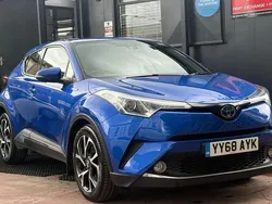 Blue Used 2018 Toyota C-HR Design SUV | £14,789 (Good price)