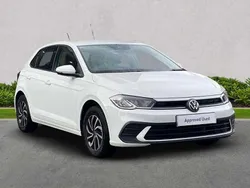 White Used 2023 VW Polo Life Hatchback | £16,601 (Fair price)