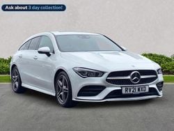 White Used 2021 Mercedes CLA220 AMG Line Premium Sedan | £20,742 (Fair price)