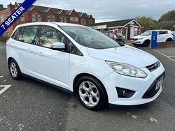 White Used 2012 Ford Grand C-Max Zetec MPV | £3,495 (Fair price)