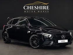 Black Used 2022 Mercedes A200 AMG line Hatchback | £21,390 (Expensive)